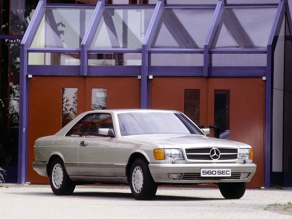 Mercedes-Benz S-Class (C126.044, C126.045, C126.046) 2 поколение, рестайлинг, купе (05.1985 - 04.1991)